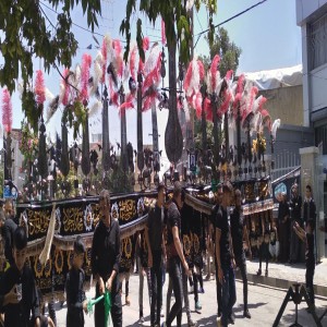 مراسم سومین روز از شهادت حضرت اباعبدالله الحسین(ع) در بهار