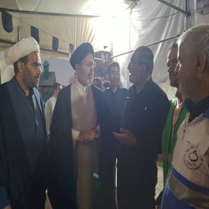بازدید رئیس ستاد اقامه نماز جمعه استان همدان از موکب آیت الله بهاری