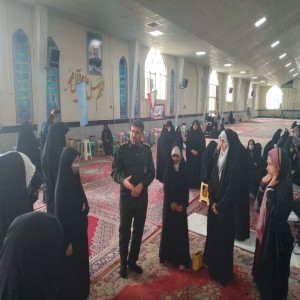 گرد همایی حلقه شجره طیبه میقات صالحین بسيج شهرستان بهار در مصلی امام خمینی شهر بهار