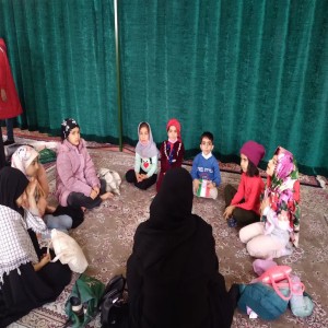 گرد همایی حلقه شجره طیبه میقات صالحین بسيج شهرستان بهار در مصلی امام خمینی شهر بهار