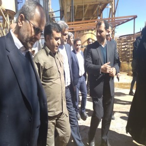 گزارش تصویری از سفر یک روزه معاون رییس جمهور و رییس سازمان حفاظت محیط زیست به شهرستان بهار به منظور بازدید از ۲ طرح صنعتی