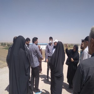 بازدید فرماندار بهار از پروژه های عمرانی روستای حسام آباد