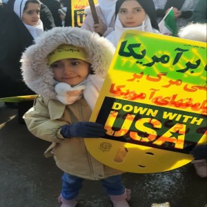 حضور پرشور دهه هشتادی و دهه نودی ها در راهپیمایی ۲۲ بهمن ۱۴۰۱ در شهر بهار