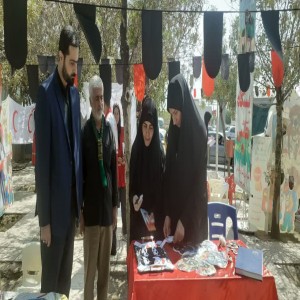 گزارش تصویری از حال و هوای خادمی در موکب آيت الله بهاری(ره) مستقر در ورودی شهر بهار