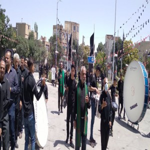مراسم سومین روز از شهادت حضرت اباعبدالله الحسین(ع) در بهار
