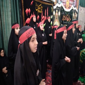 برگزاری مراسم عزاداری شهادت حضرت رقیه(س) در سطح شهر بهار