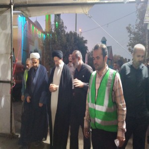 بازدید رئیس ستاد اقامه نماز جمعه استان همدان از موکب آیت الله بهاری