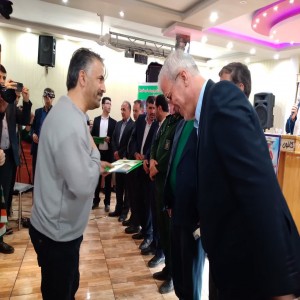 گزارش تصویری از بیست و پنجمین جشنواره خیرین مدرسه ساز شهرستان بهار