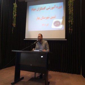 برگزاری دوره آموزشی کنشگران جهاد تبیین شهرستان بهار در حوزه علمیه صدیقه کبری
