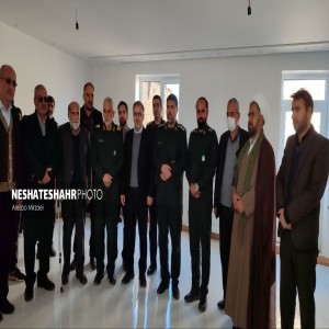 گزارش تصویری از افتتاح چهار پروژه در روستاهای آبرومند و سیمین به مناسبت هفته بسیج