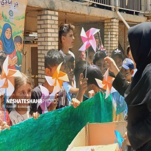 گزارش تصویری از اجرای برنامه صدای پای کتاب در آبادی، در روستای اقبلاغ بخش لالجین (قسمت اول)