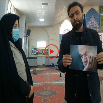 گزارشی از برگزاری مراسم دومین سالگرد شهادت سردار سلیمانی در بهار